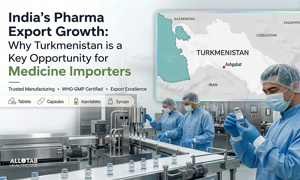 India’s Pharma Export Growth: Why Turkmenistan is a Key Opportunity for Medicine Importers